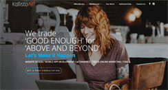 Desktop Screenshot of kallistoart.com